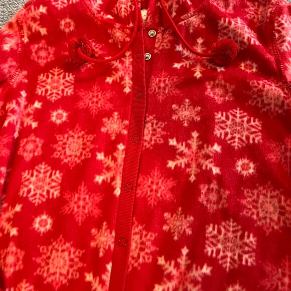 NWT Nordstrom BP Undercover Red Christmas Onesie Pajamas Size M - Picture 2 of 4